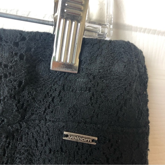 VOLCOM EUC Black Lace Boho Maxi Skirt - Size Large 14 - Picture 7 of 13